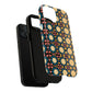 Celestial Spice Tiling Colorful Tough Magnetic iPhone Case, Unique iPhone Cover, Artistic Mobile Shell, Durable Design Accessory, Trendy Gift Idea, MagSafe® iPhone Case.