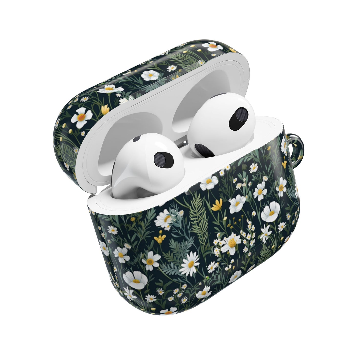 Daisy Delight Floral AirPod Case - Stylish Flower Design for Music Lovers