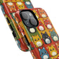 Cute Kawaii Cat iPhone Case, Tough Magnetic iPhone Case, Animal Lover Gift, Kawaii iPhone Cover, Fun Cat Design
