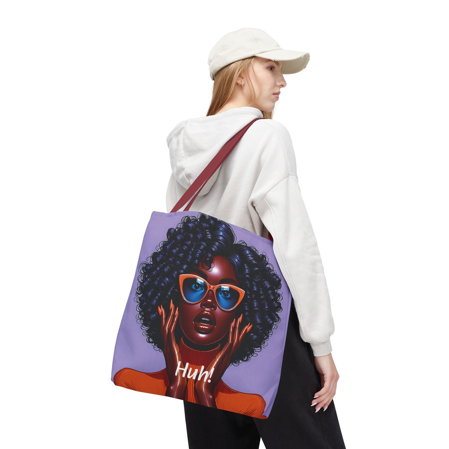 Afro Luxe Glow Tote Bag