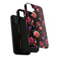 Starry Rose Garden Tough Magnetic Phone Case, Stylish Phone Cover, Gift for Her, Elegant Floral Design, Durable Phone Accessories