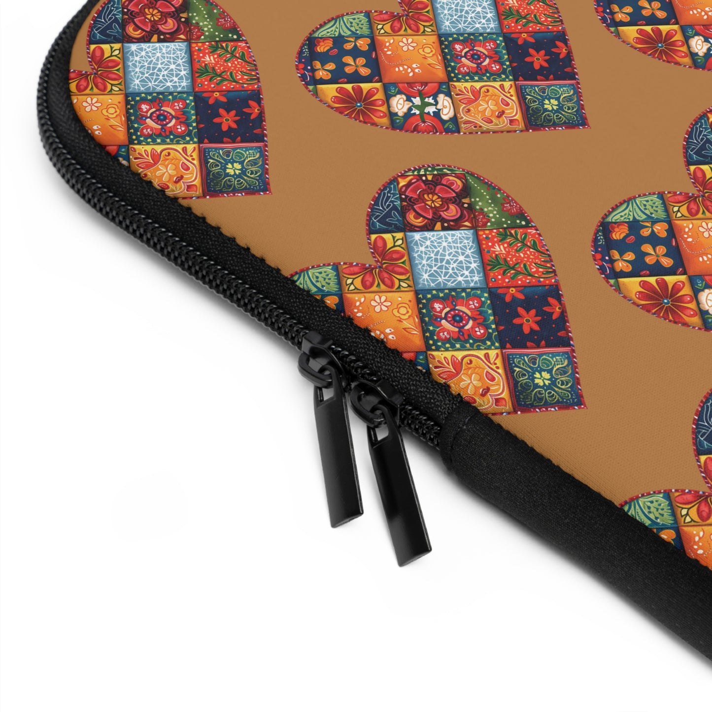 Patchwork Hearts Laptop Sleeve