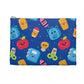 Personalized Blue Kawaii Composition Book Inspired Accessory Pouch, Kids School Supplies, Classroom Organizer, Teacher Gift, Fun Stationery Case, Back to School