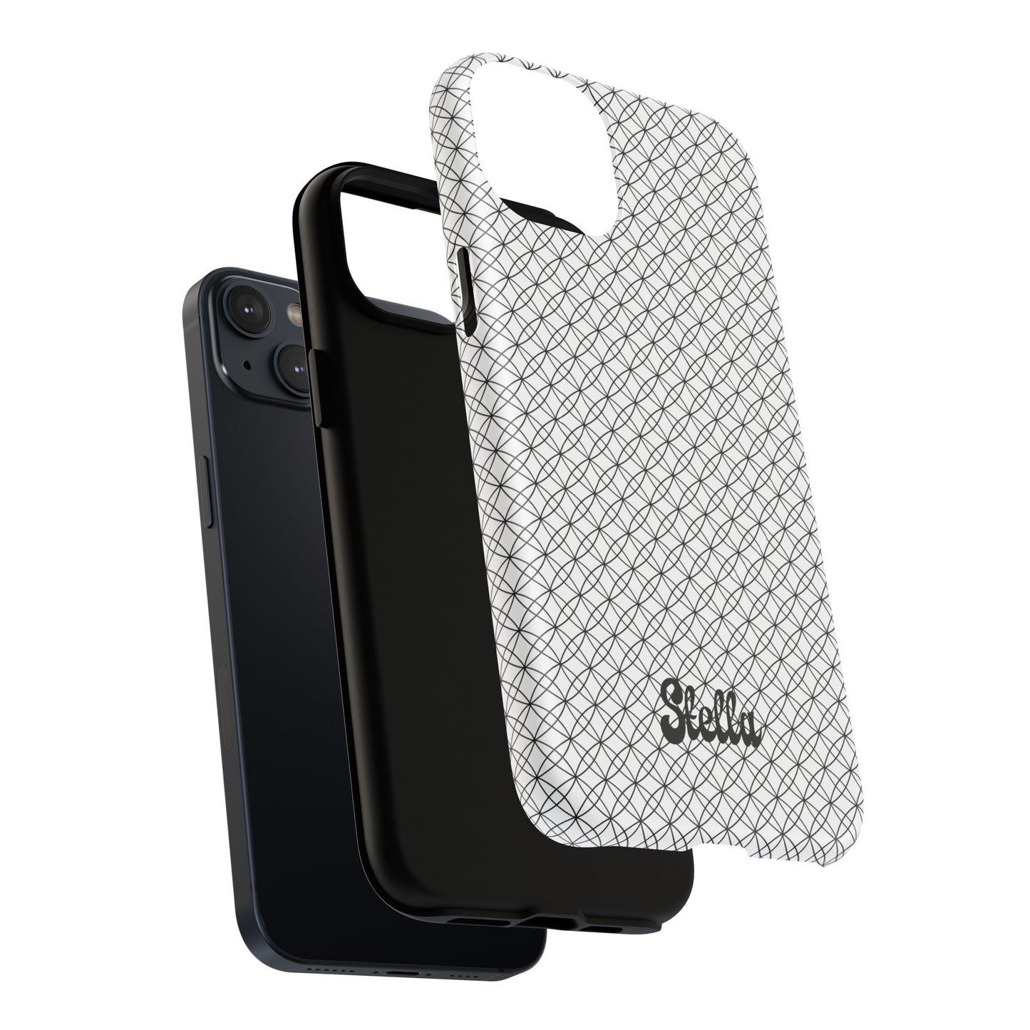 Personalized Geometric Phone Case, Stylish Tough Magnetic Cases, Unique Protection, Trendy Gift for Tech Lovers, Modern Mobile Accessory