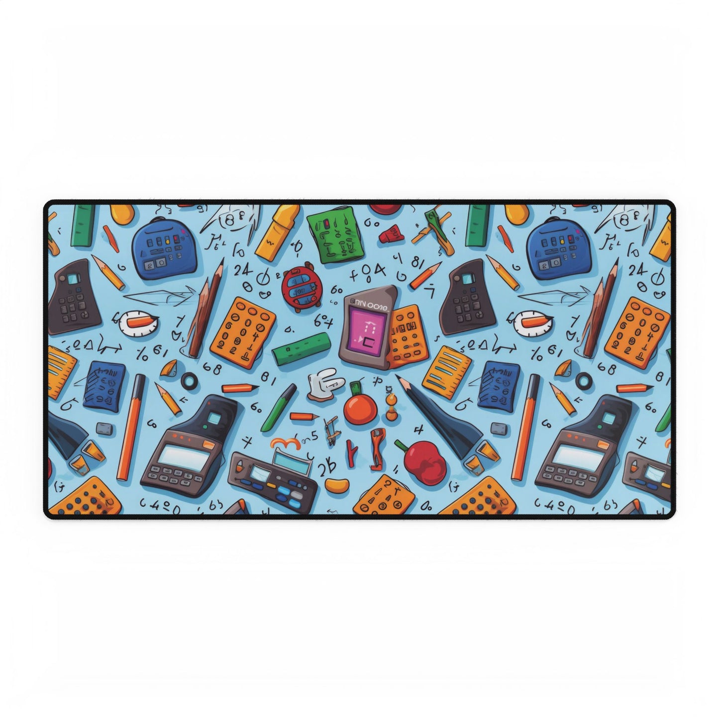 Blue Academic Adventures Desk Mats