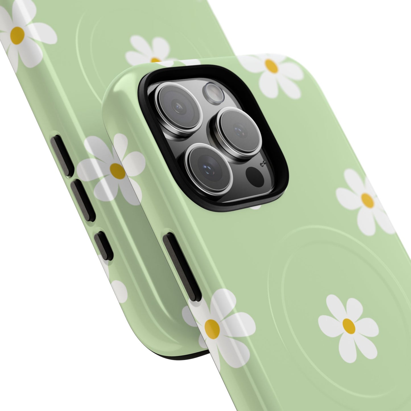 Floral Tough Magnetic Case, Flower iPhone Cover, Cute iPhone Case, Nature Inspired Accessory, Gift for Plant Lovers