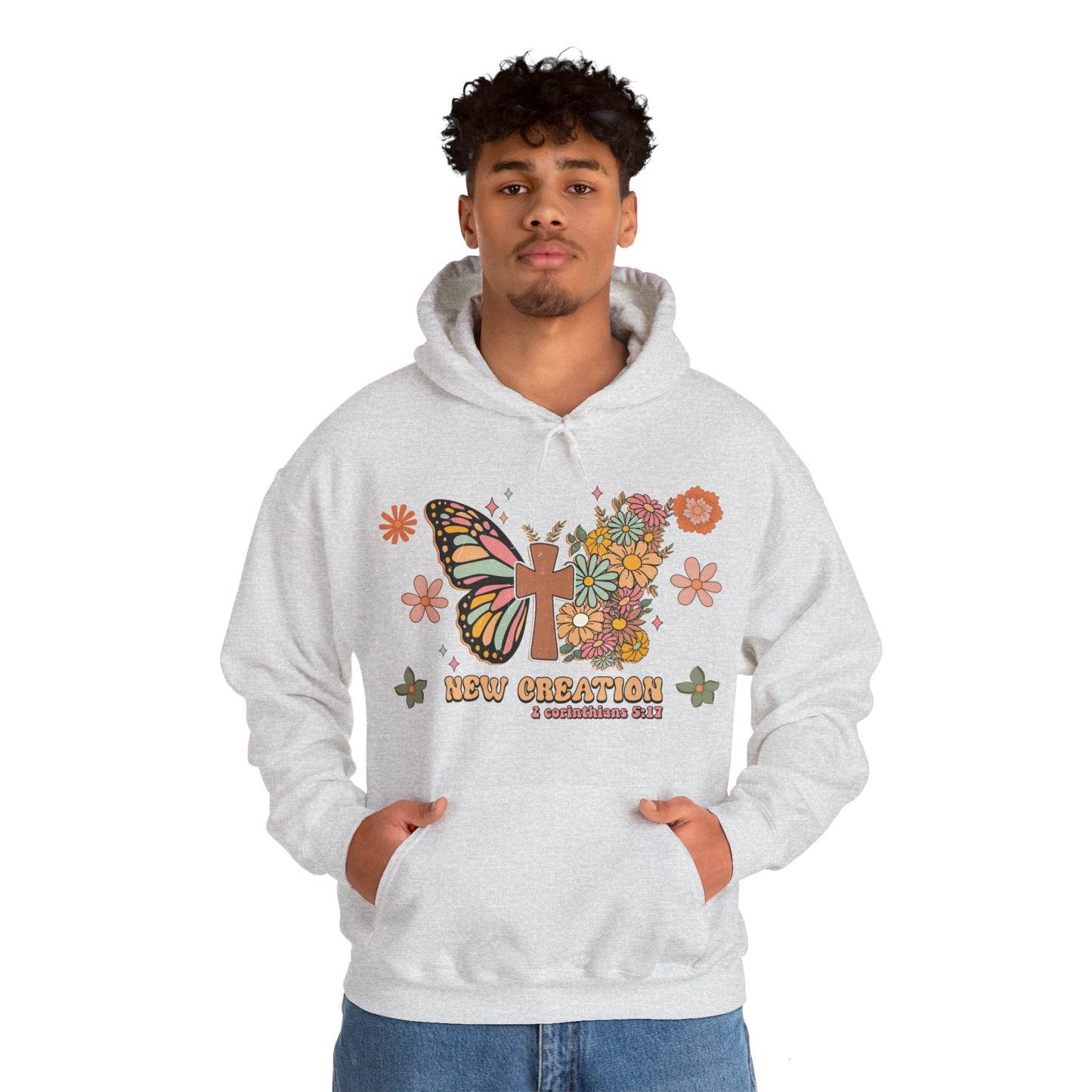 New Creation Unisex Hoodie Sweatshirt
