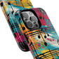 Vibrant Music Note Phone Case, Tough Magnetic Case, Music Lover Gift, Colorful Phone Accessory, Customizable Phone Cover, Unique Gift Idea