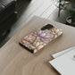 Personalized Lotus Floral Stained Glass Effect Tough Phone Case