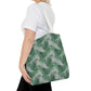 Grey Tropical Bliss Tote Bag