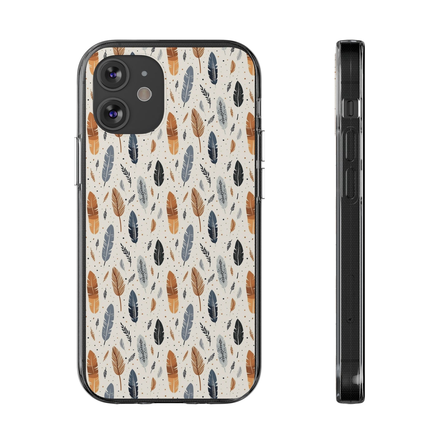 Whispering Feathers Soft iPhone, Google and Samsung Cases