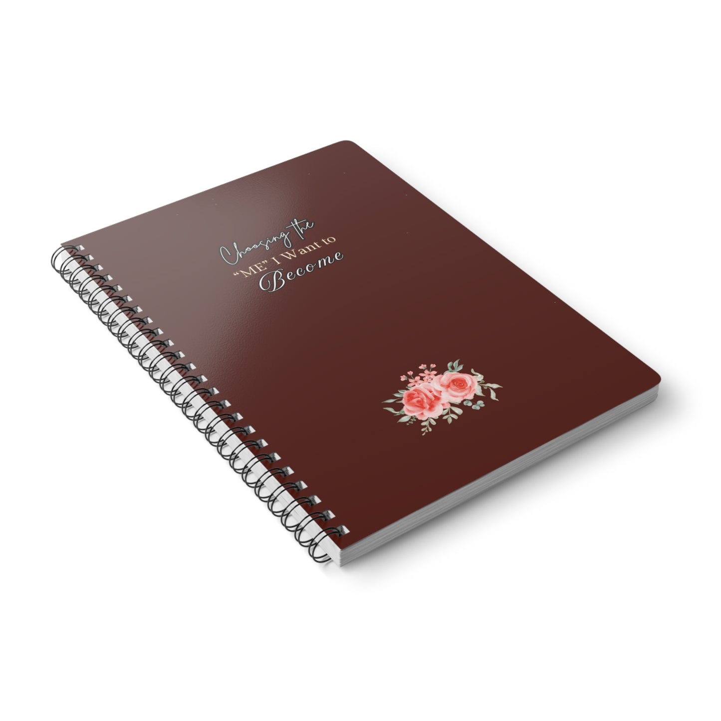 Inspirational Wire-o-bound Notebook - A5, Journaling, Goal Setting, Stationery Gift, Personal Growth