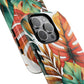 Tropical Monstera Leaf Phone Case - Stylish Tough Magnetic Cases, Floral Protection, Summer Vibe, Gift for Nature Lovers, Trendy Mobile Accessories