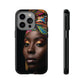 Regal Reflections: African Majesty Tough Google Pixel, iPhone and Samsung Cases.