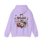 Faith and Floral Cross Unisex Gildan Hoodie Sweatshirt