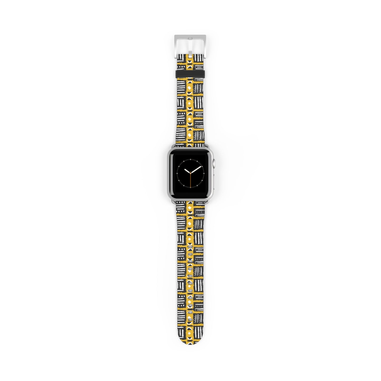 Tribal Vibes Stylish Abstract Print Watch Band - Unique Accessory for Fashion Lovers.