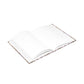 Personalized Stained Glass Lotus Blossom Hardcover Notebook — Custom Name and Affirmation Puffy Cover Journal.