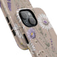 Lavender Floral Tough Magnetic Phone Case | Durable Protective Cover, Flower Design, Gifts for Her, Phone Accessories, Nature Lover