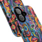 Psychedelic Visions Colorful Art iPhone Case - Tough Cases with Vibrant Abstract Design