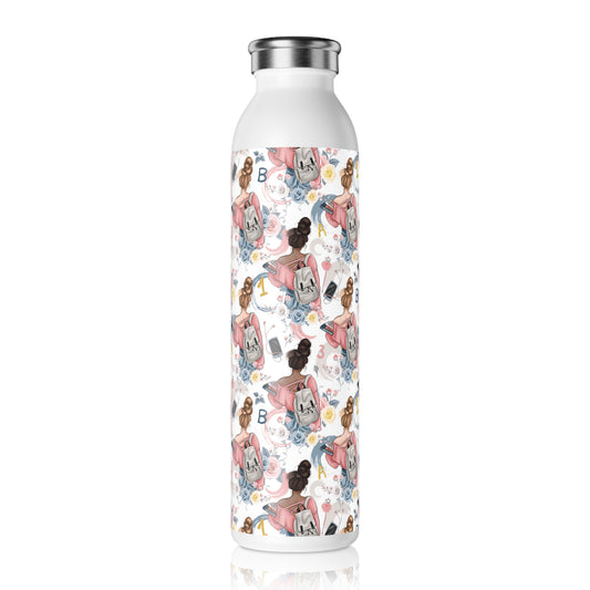 Study Chic Slim Water Bottle