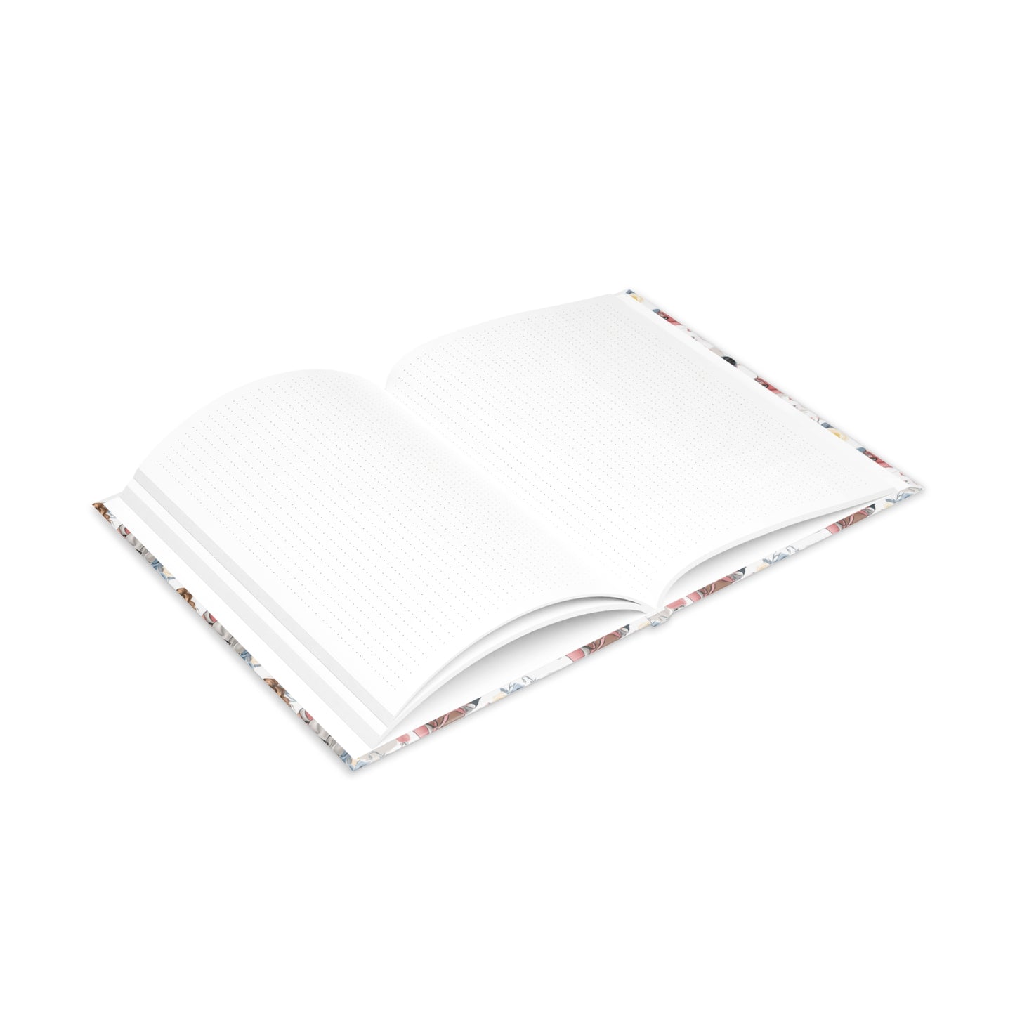 Study Chic Dotted Hardcover Journal with Puffy Covers