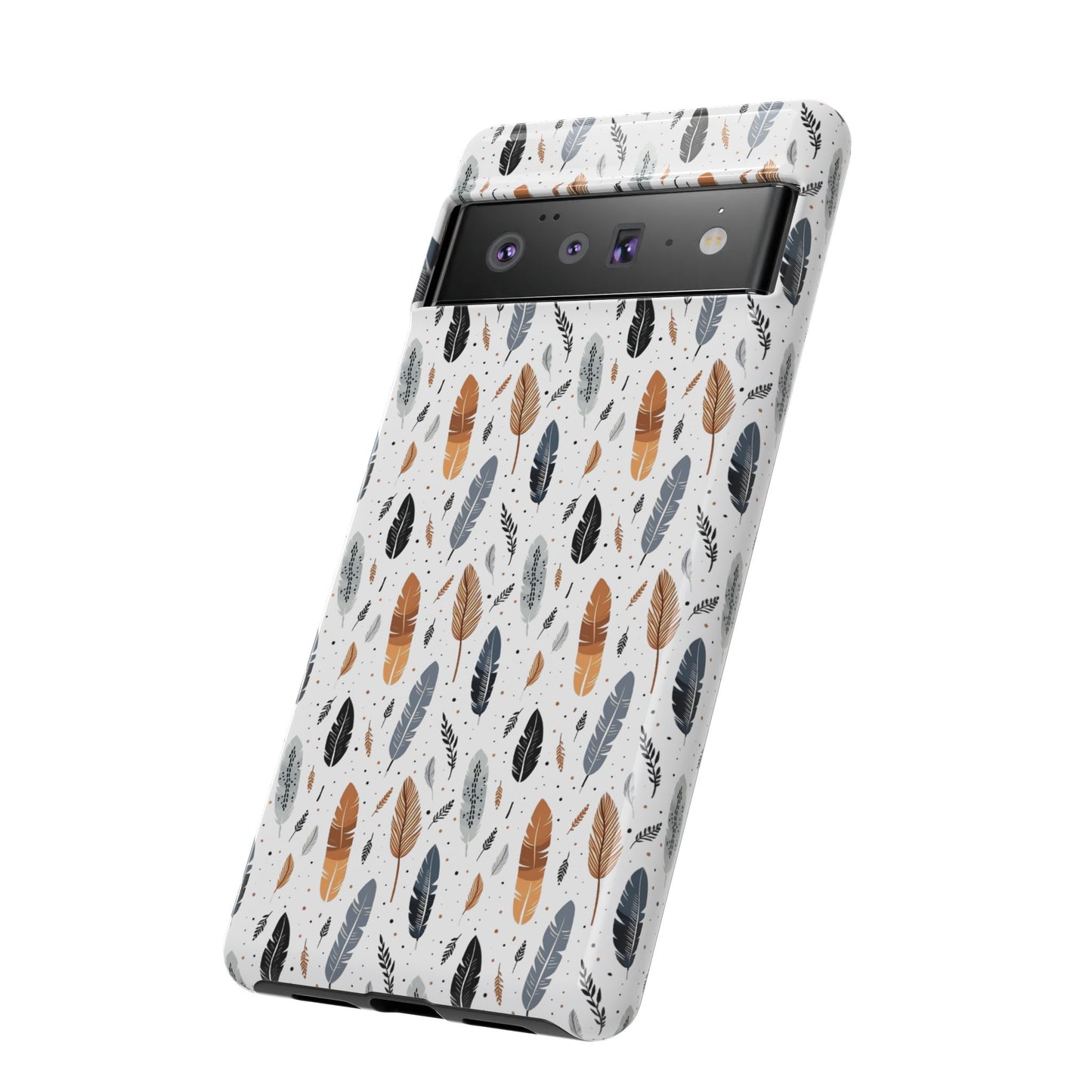 Whispering Feathers iPhone, Samsung and Google Tough Cases
