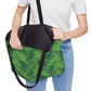 Tropical Bliss Green Weekender Tote Bag