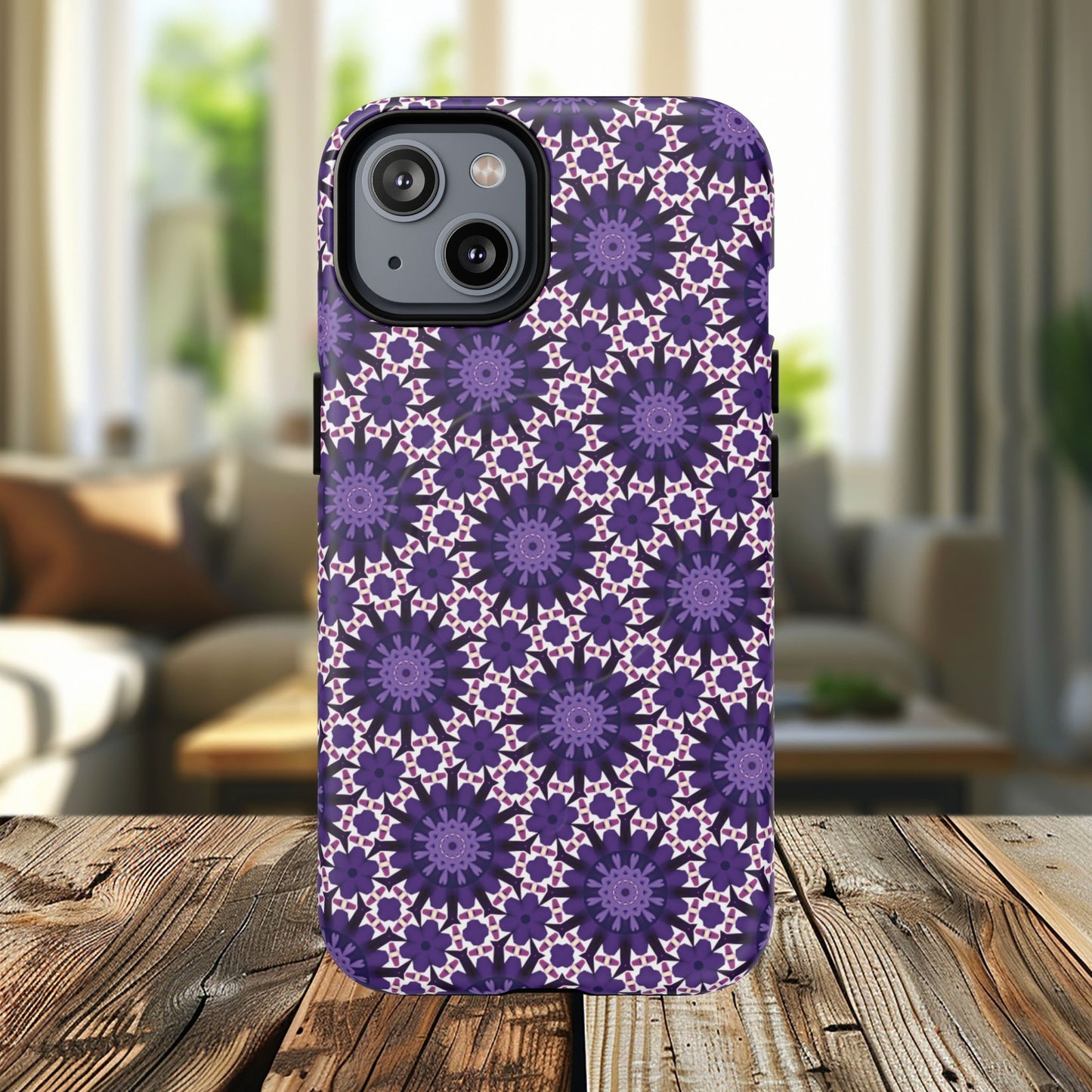 Twilight Petal Mirage Magnetic iPhone Cases, Unique Floral Designs, Tough Protection, Gift for Her, iPhone Accessories, Custom Cases