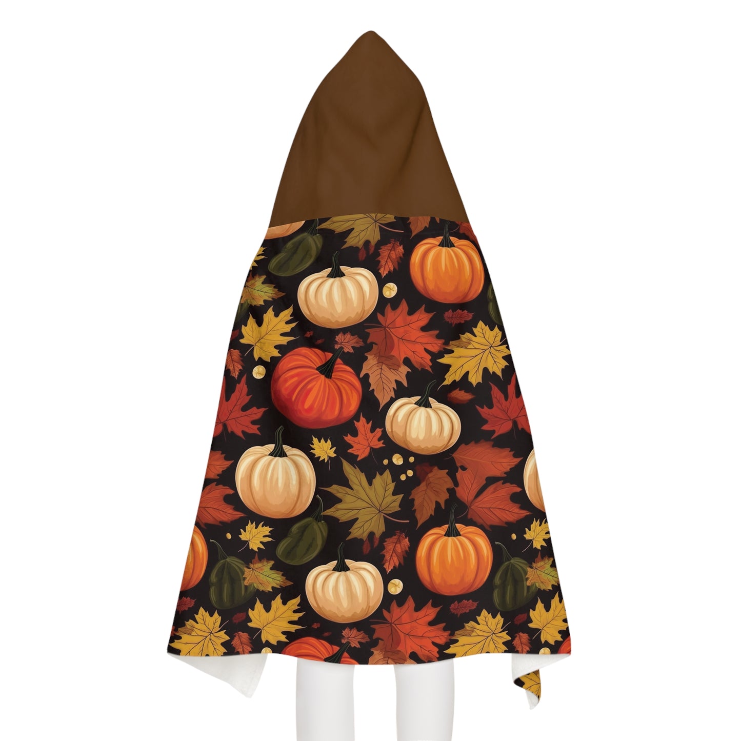 Pumpkin Harvest Snuggle Youth Hooded Towel