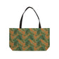 Tropical Bliss Brown Weekender Tote Bag