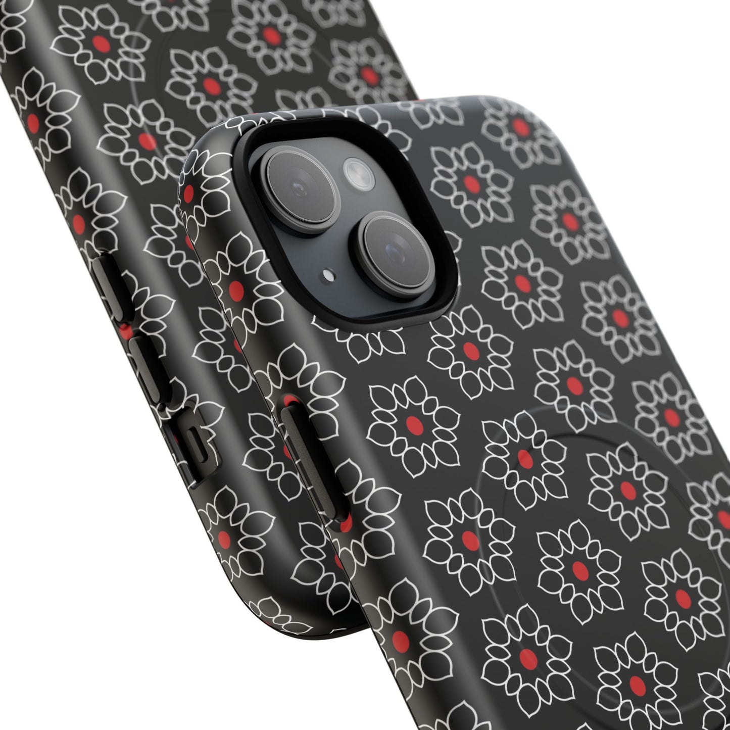 Floral Power Magnetic Tough iPhone Cover | Tough iPhone Cover, Floral Design, Custom iPhone Accessory, Gift for Her, iPhone Case