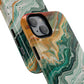 Stylish Tough Acrylic Magnetic iPhone Cases for Everyday Protection, Marble Design, Unique Gifts for Tech Lovers, Holiday Essentials