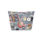 Chic Essentials Cotton Cosmetic Bag