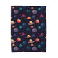 Plush Blanket - Galactic Dreams Cozy Home Decor - Gift Idea