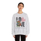 LOVE Always Unisex Heavy Blend™ Crewneck Sweatshirt.
