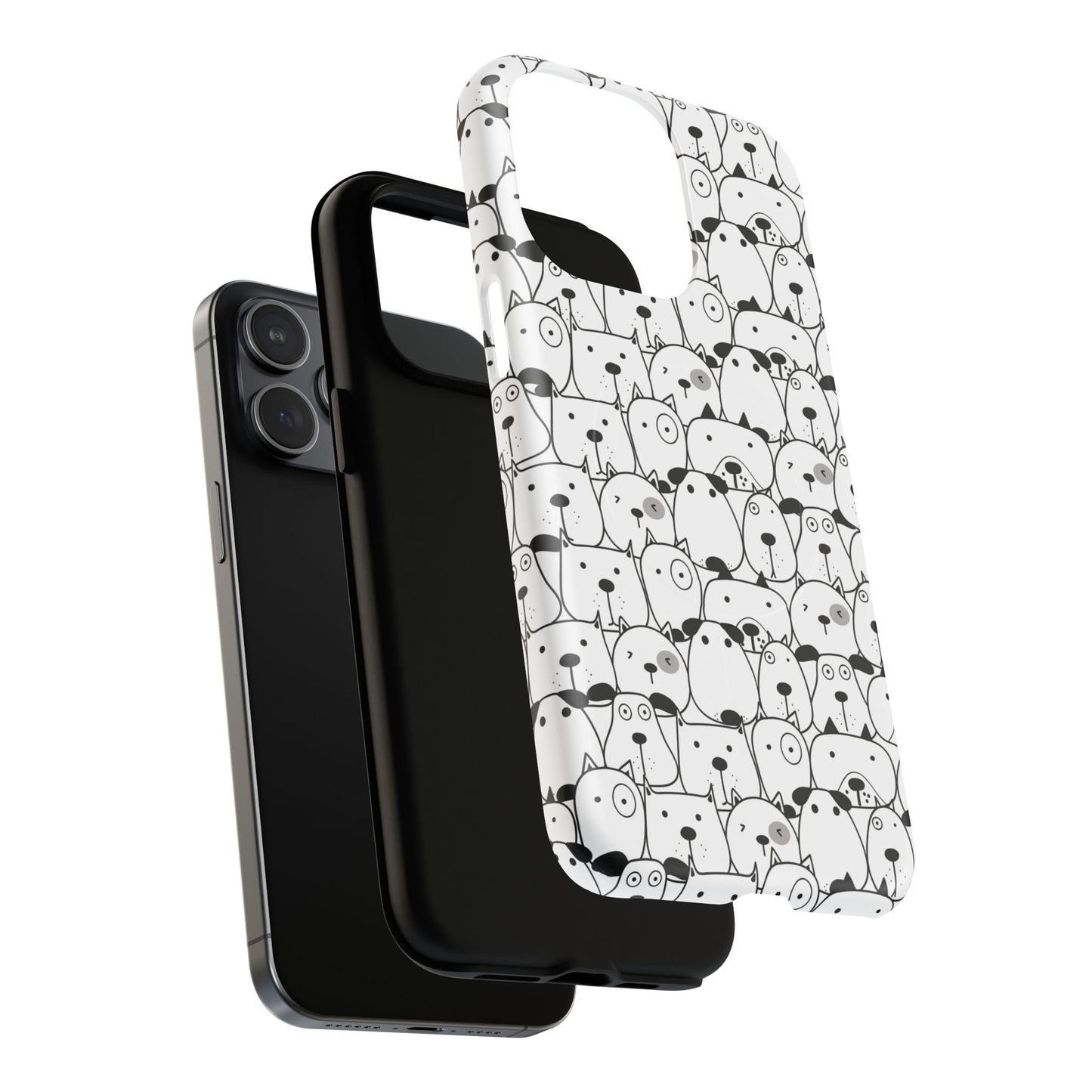Cute Animal Pattern Phone Case, Tough Magnetic Cases for Pet Lovers, Gifts for Birthday, Holiday, Cute Accessories, Phone Covers