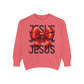 JESUS Unisex Comfort Colors Garment-Dyed Sweatshirt