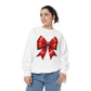 Bow Charm Valentines Unisex Comfort Colors Garment-Dyed Sweatshirt