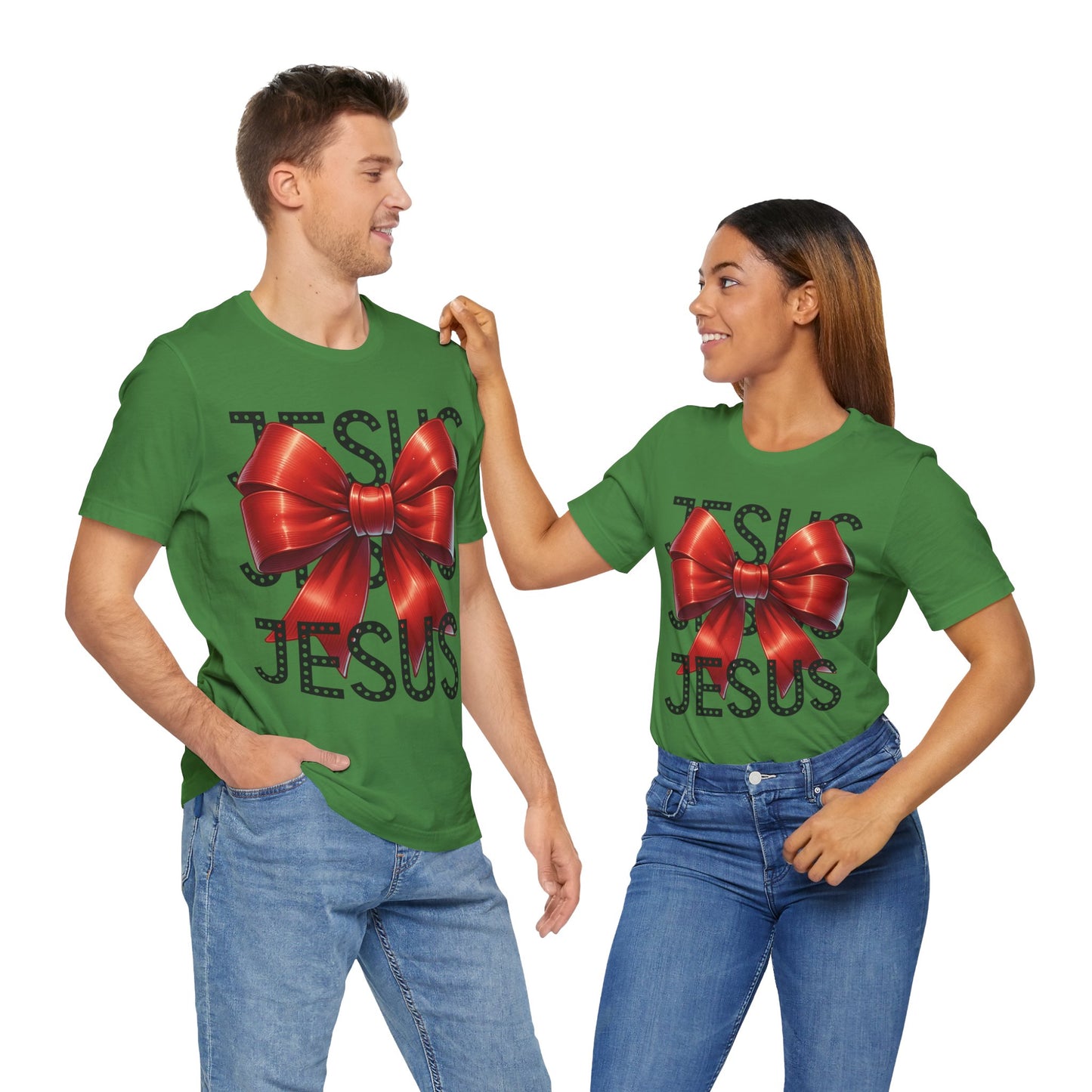 JESUS Unisex Jersey Bella Canvas Short Sleeve Tee.