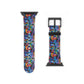 Psychedelic Visions Colorful Artistic Watch Band - Vibrant Design for Unique Style.