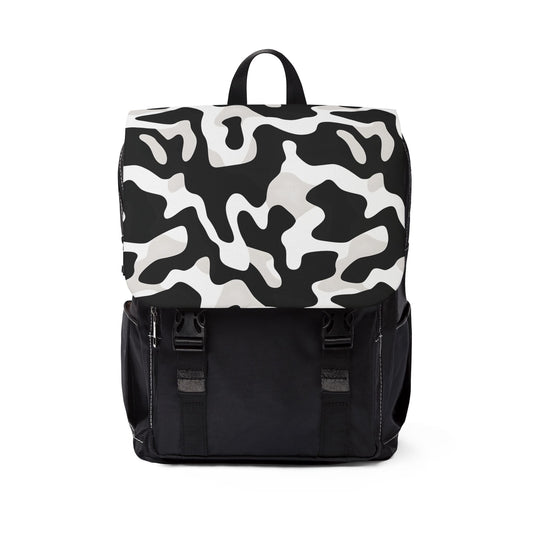 Urban Camo Unisex Casual Shoulder Backpack