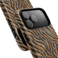 Tough Magnetic iPhone Case with Zebra Print, Stylish Protection for iPhones, Unique iPhone Accessory, Gift for Animal Lovers]