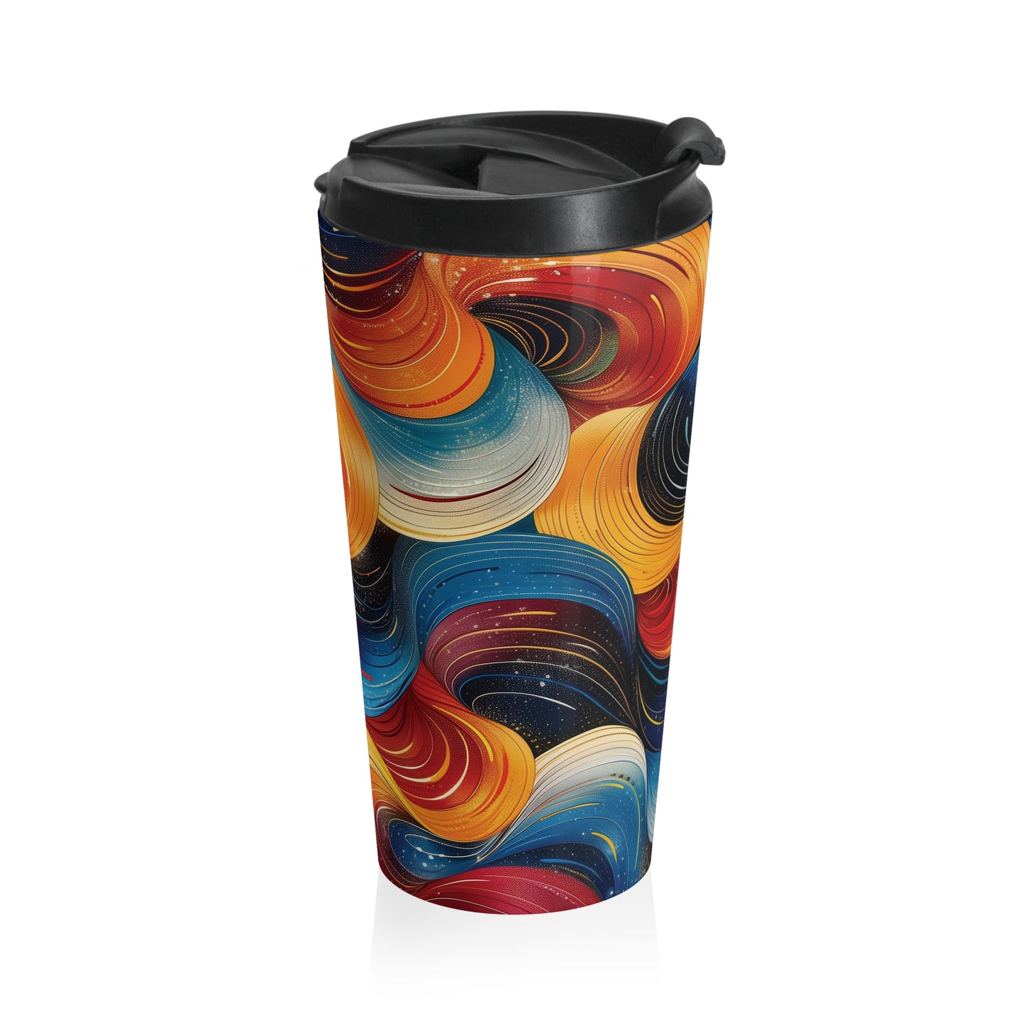 Cosmic Swirl Stainless Steel Travel Mug