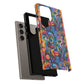 Psychedelic Visions Vibrant Samsung, iPhone and Google Pixel Phone Cases - Colorful Artistic Design