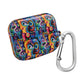 Psychedelic Visions Colorful Artistic AirPod Case - Unique Design for Music Lovers