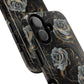 Midnight Bloom Tough iPhone Magnetic Cases,  iPhone 14, iPhone 15, iPhone 16, Pro, Pro Max, Plus MagSafe Case, Protective Tech Accessories, Gift for Her, Floral Design