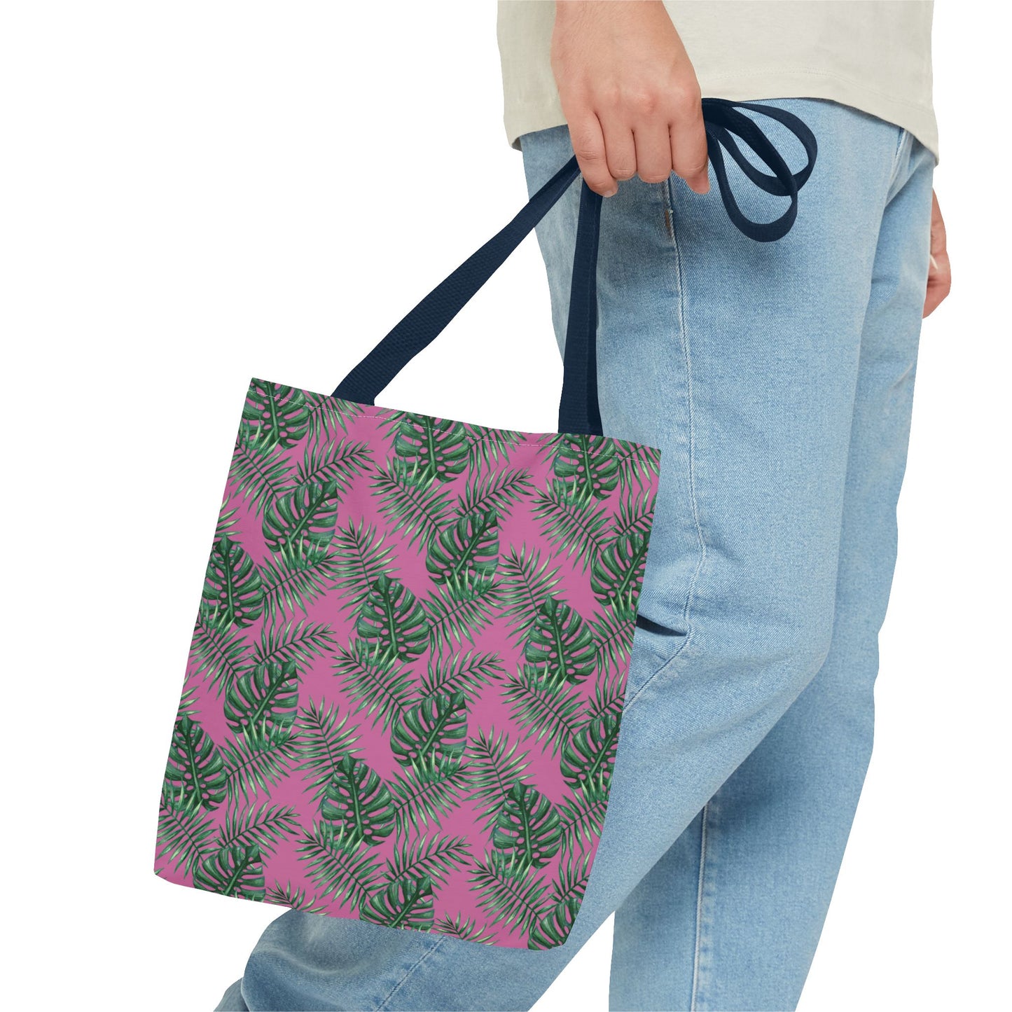 Pink Tropical Bliss Tote Bag