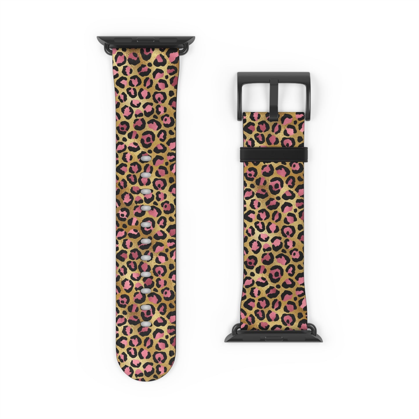 Stylish Leopard Luxe Print Watch Band, Unique Accessories, Trendy Gift, Animal Print Style, Fashionable Watch Strap