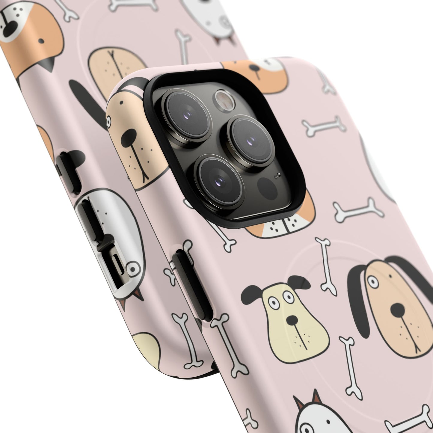 Cute Dog iPhone Case, Tough Magnetic Cases for Pet Lovers, Dog-Themed Accessories, Gift for Dog Owners, Unique iPhone Cover