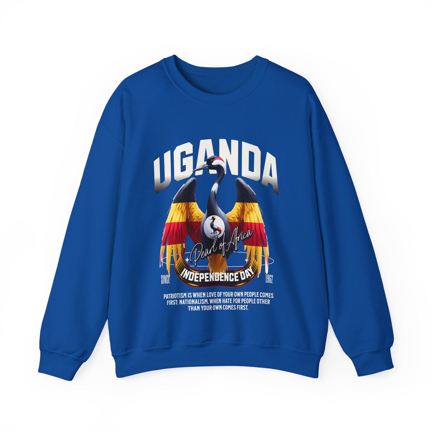 UGANDA Unisex Heavy Blend™ Crewneck Sweatshirt